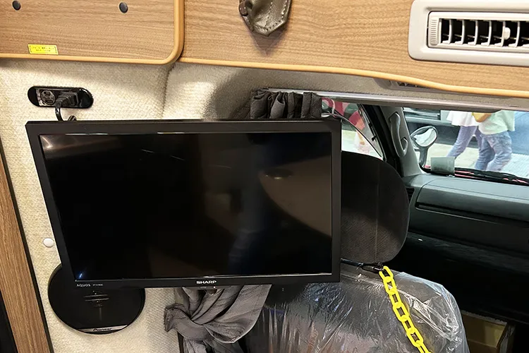 TR550L ボレロVマックスのテレビモニター